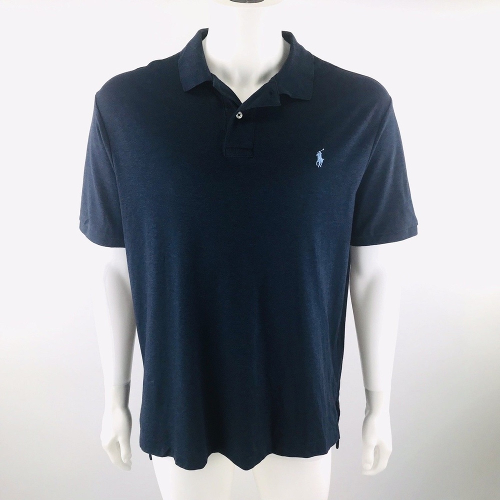 Polo by Ralph Lauren Men's Navy Classic Cotton Polo